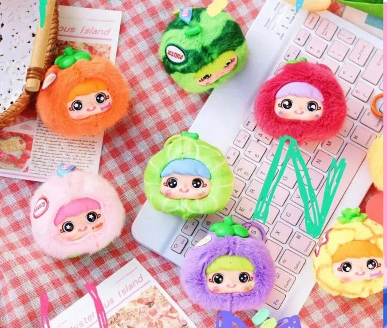 Baby Three Yaya Fun Fruit Series Blind Box🍑🍓🍎🍒