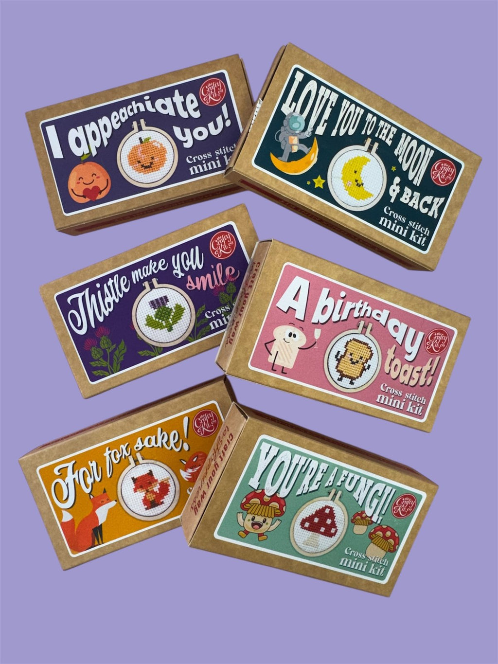 Mini Cross Stitch Kits