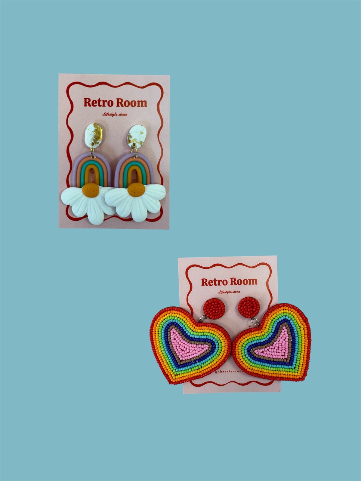 Rainbow Earrings 🌈