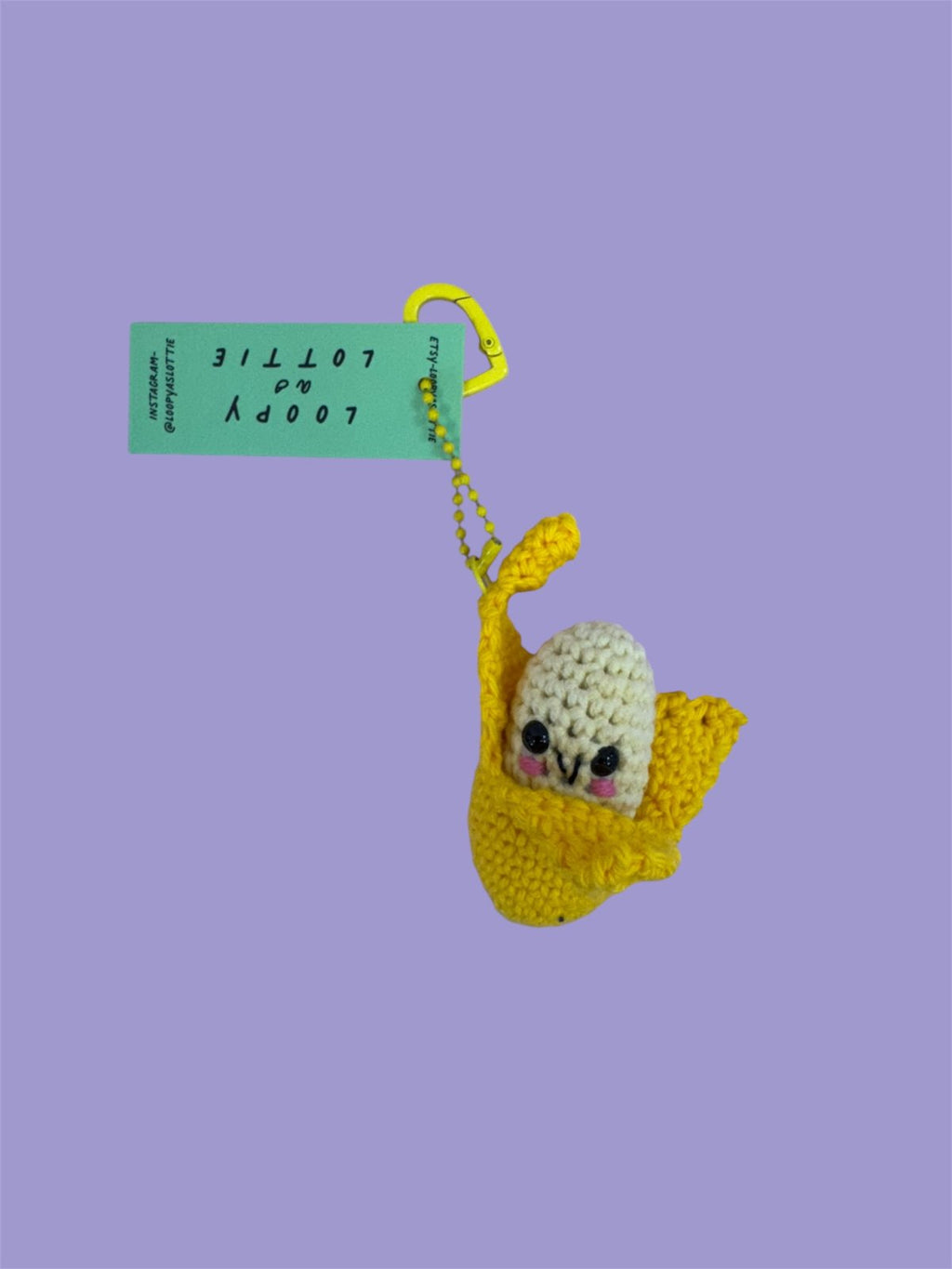 Loopy As Lottie Keyring