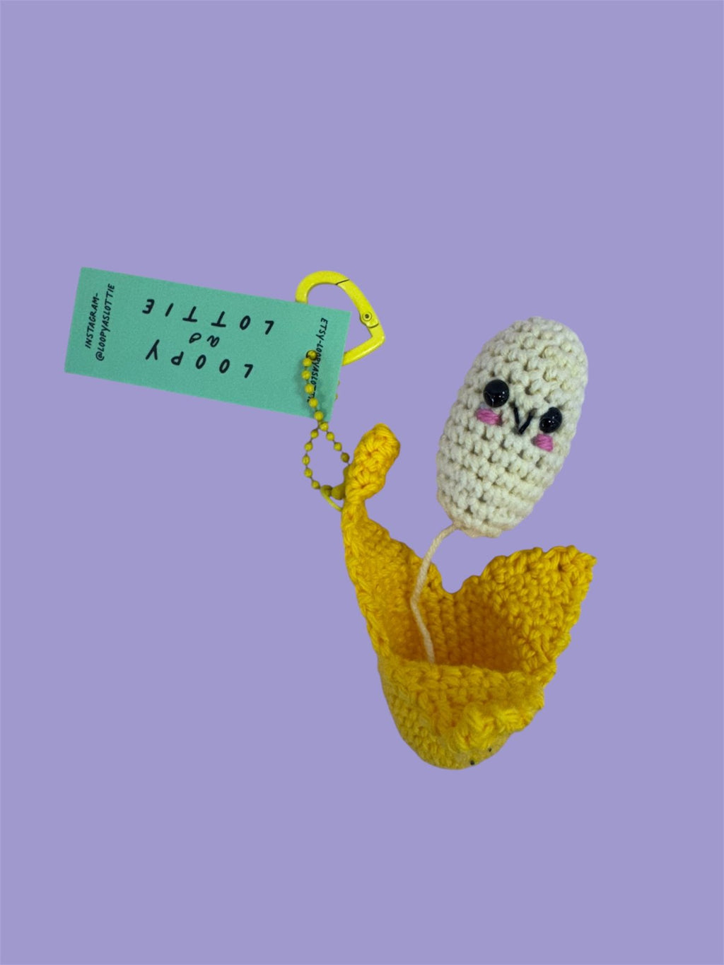 Loopy As Lottie Keyring