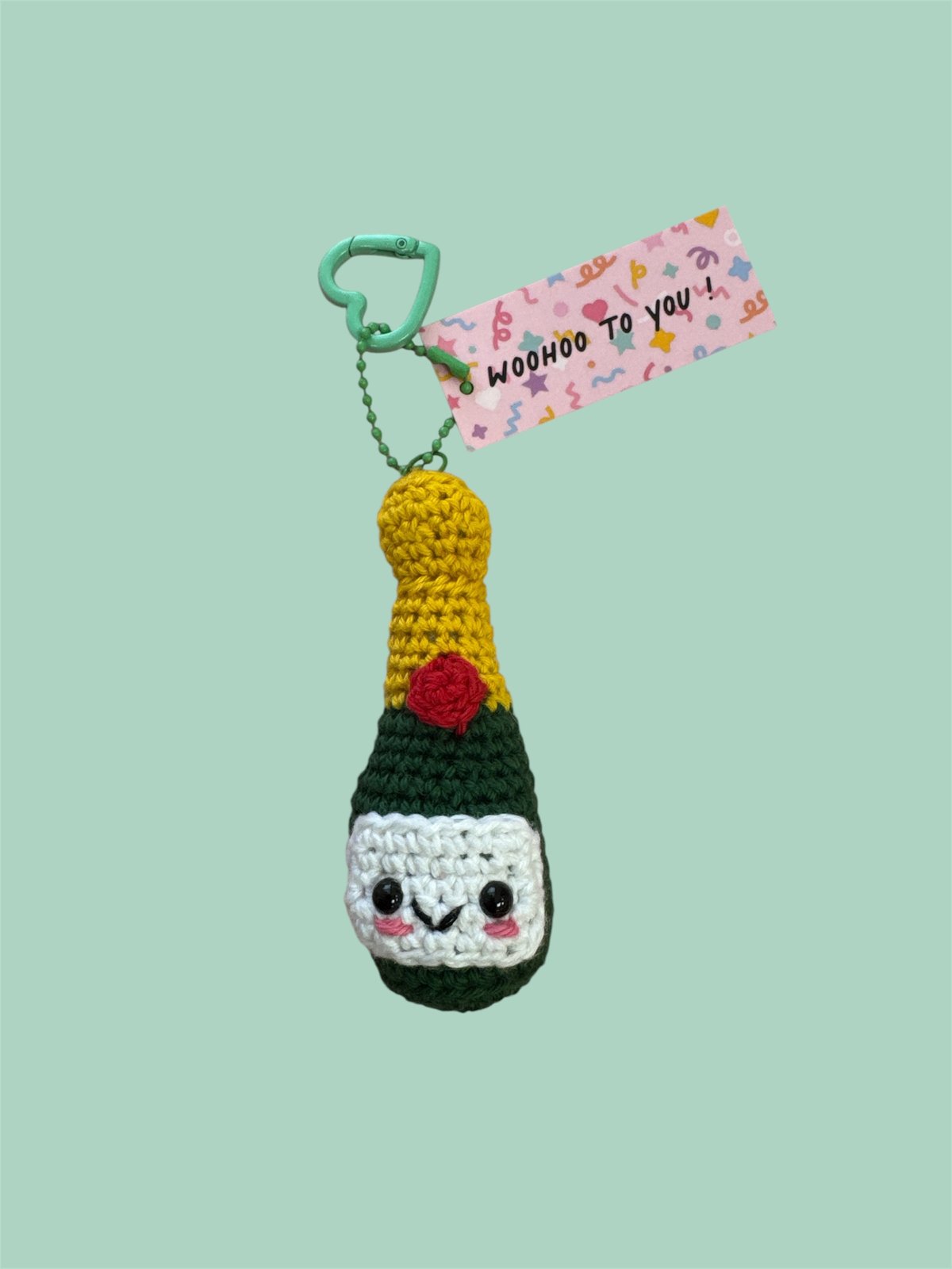 Loopy As Lottie Keyring