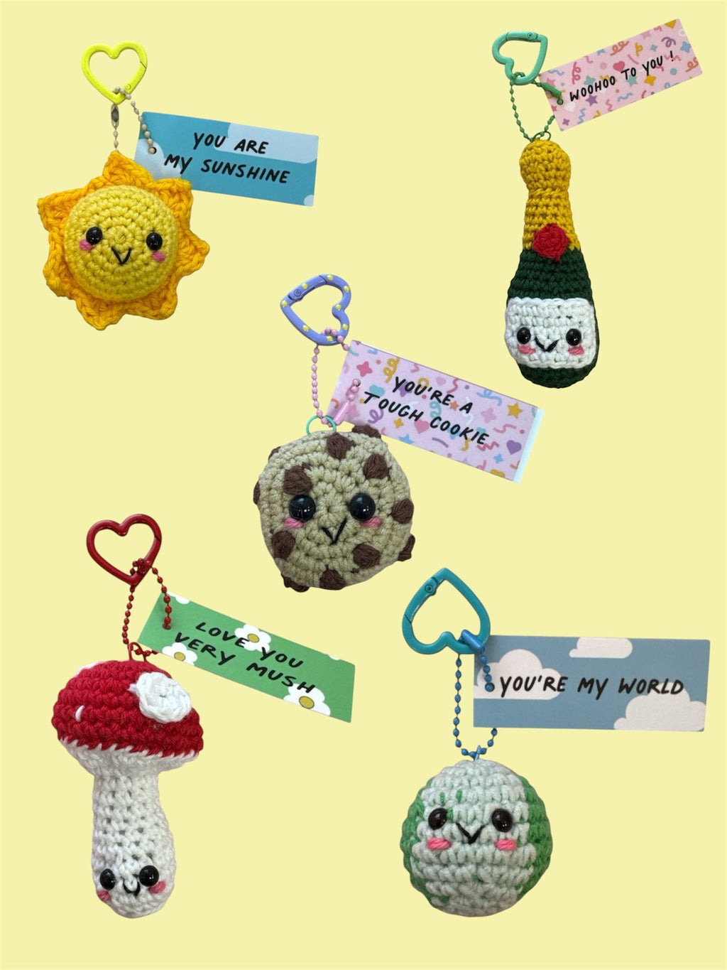 Loopy As Lottie Keyring