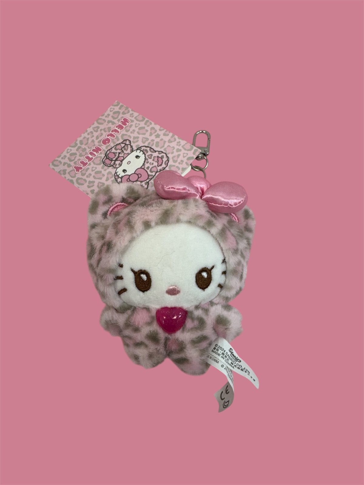 Hello Kitty Plush Keyring 😻 🍓