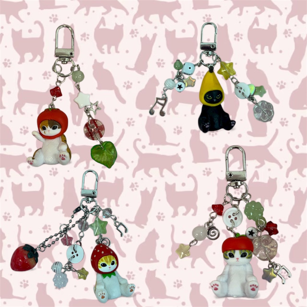 Mofusand Charm Keyring 🐱