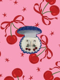 Cherry Hoop Earrings 🍒
