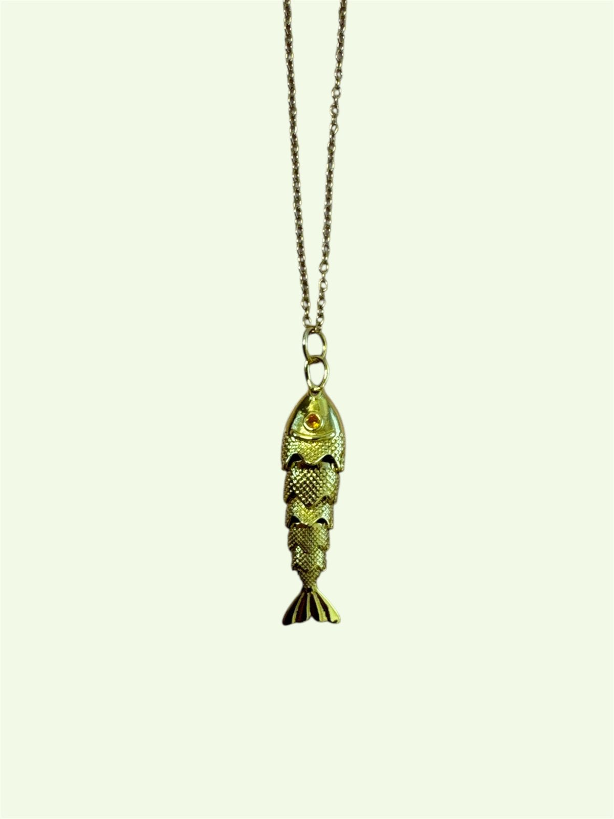 Fish Pendant Necklace 🐟