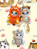 Mofusand Plush Keyring 🐱🐼