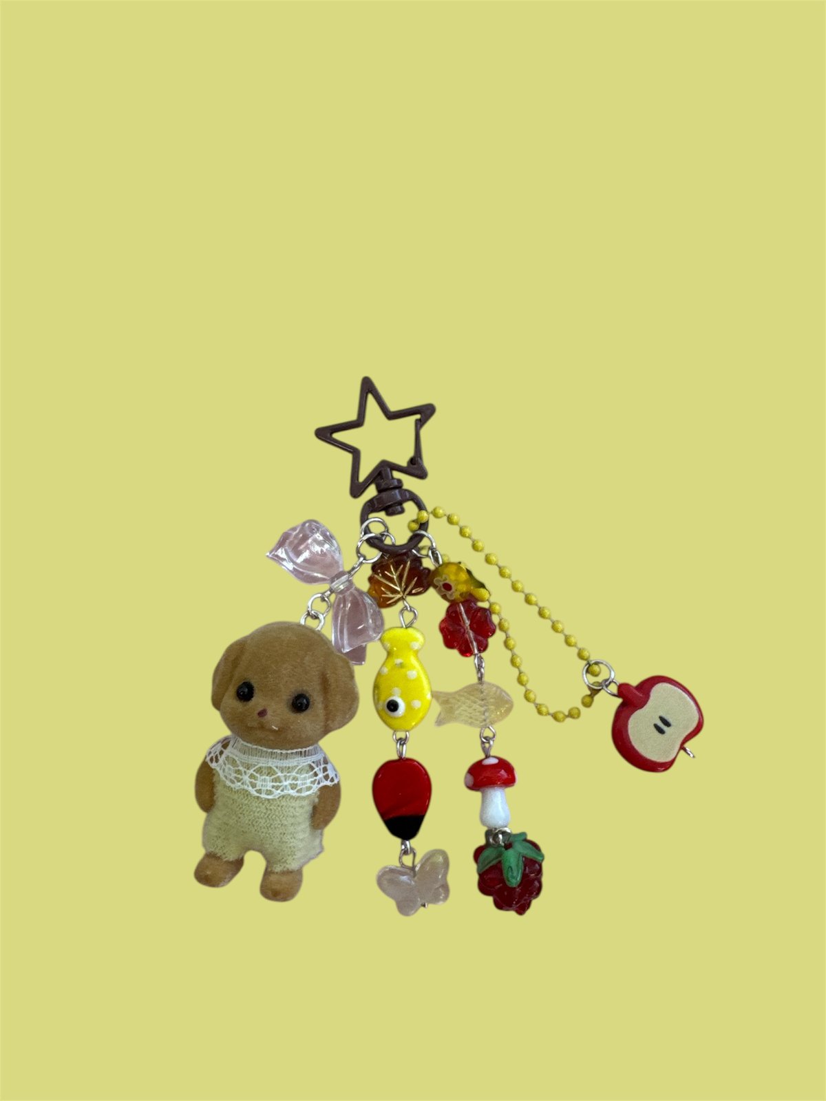 Sylvanian Family Figure Keychain🐱🐶🐰