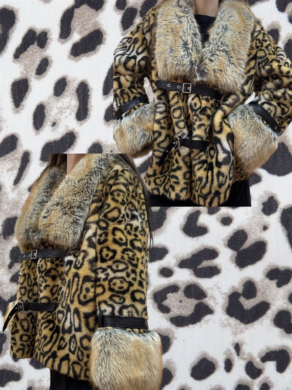 Faux Fur Coats 🐆💋🖤