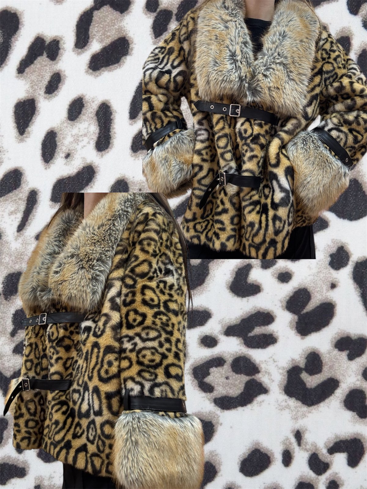 Faux Fur Coats 🐆💋🖤