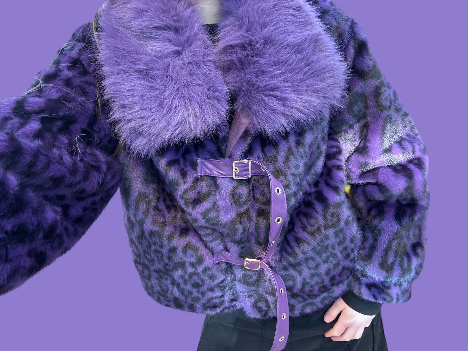 Faux Fur Coats 🐆💋🖤