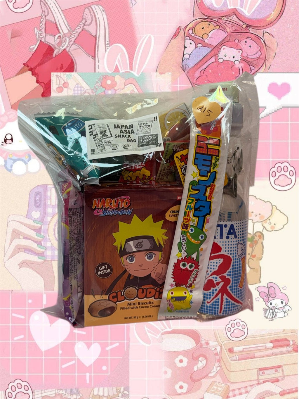 Japanese Snack Packs 🍬🍭🧋