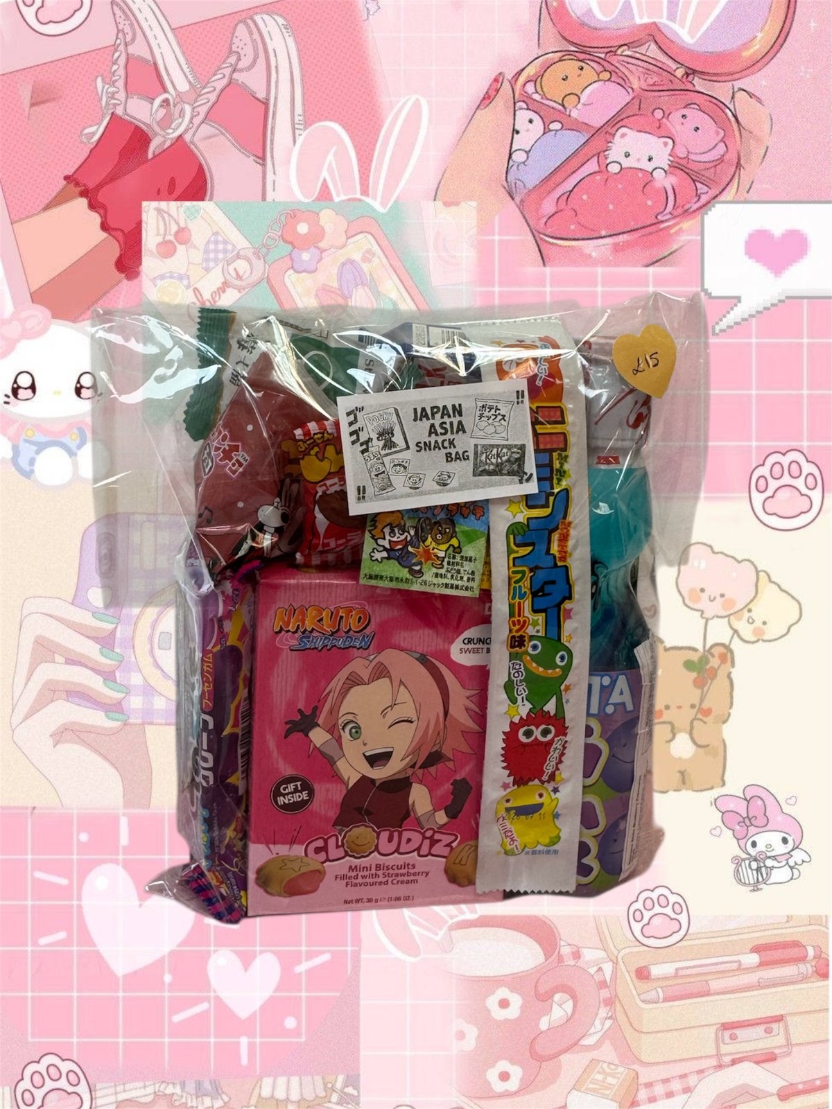 Japanese Snack Packs 🍬🍭🧋