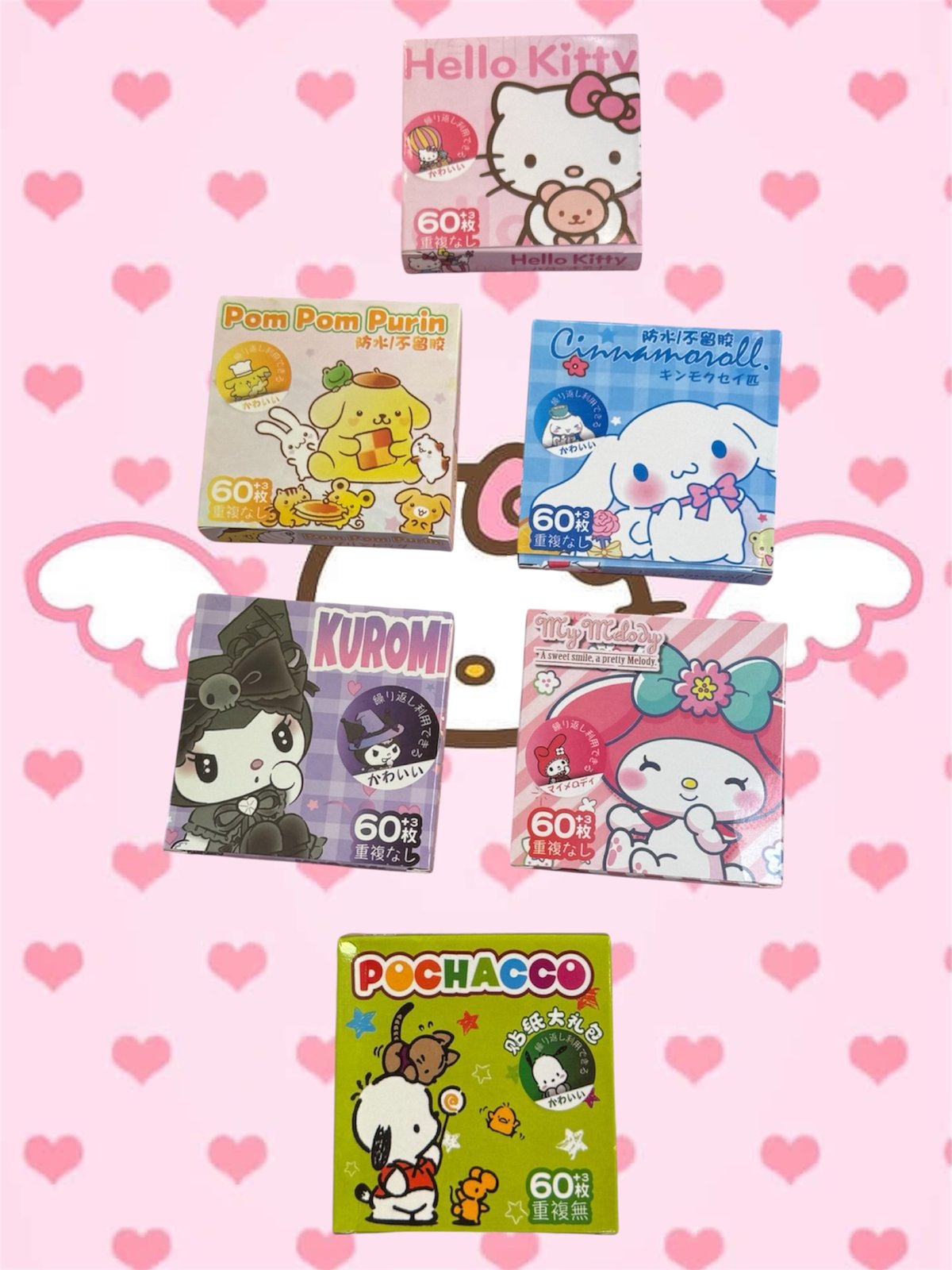 Sanrio Sticker Packs 💋