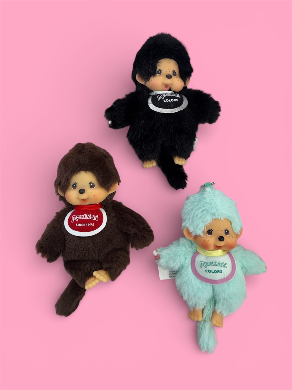 Monchhichi Plush Keyring