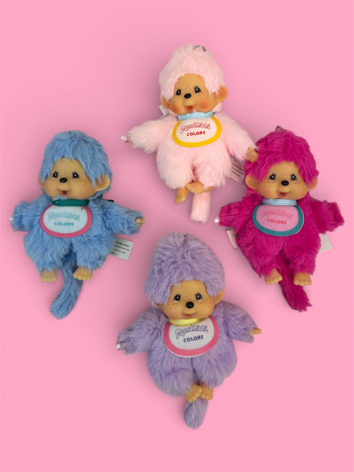 Monchhichi Plush Keyring