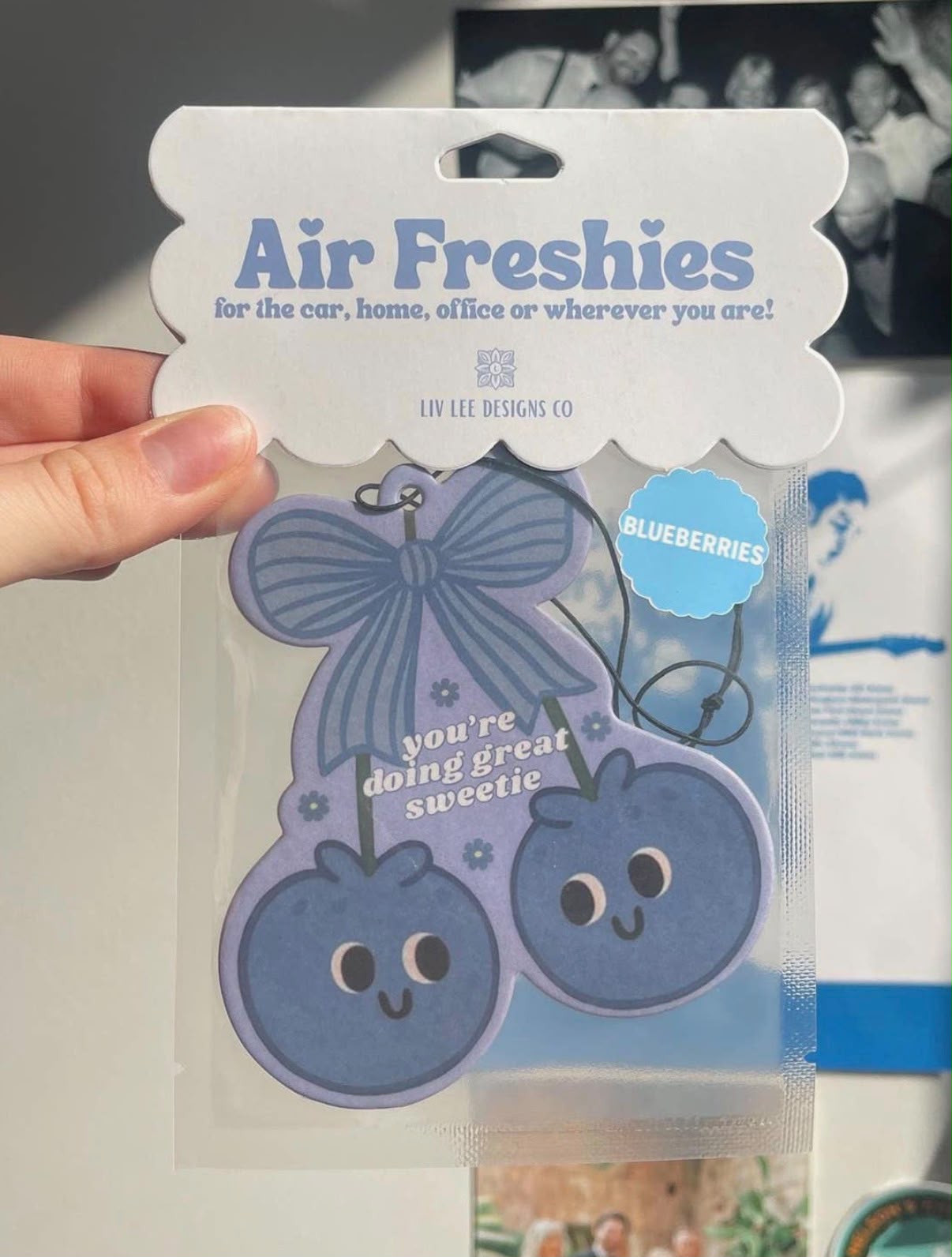 Doing Great Sweetie Blueberry Air Freshener