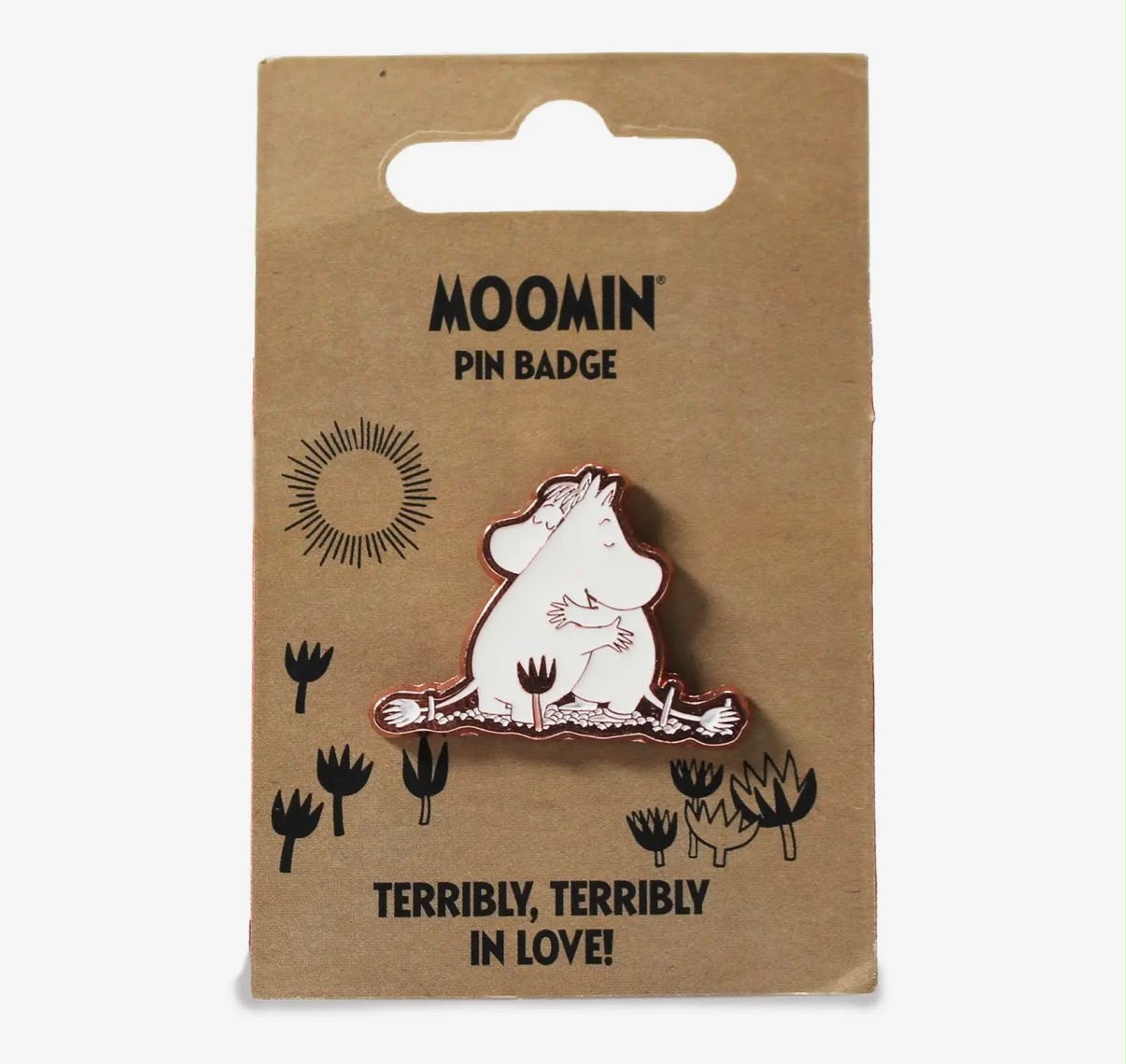 Moomin Hugs Pin badge