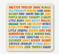 Man parts coaster