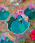 Stay silly Pigeon sticker