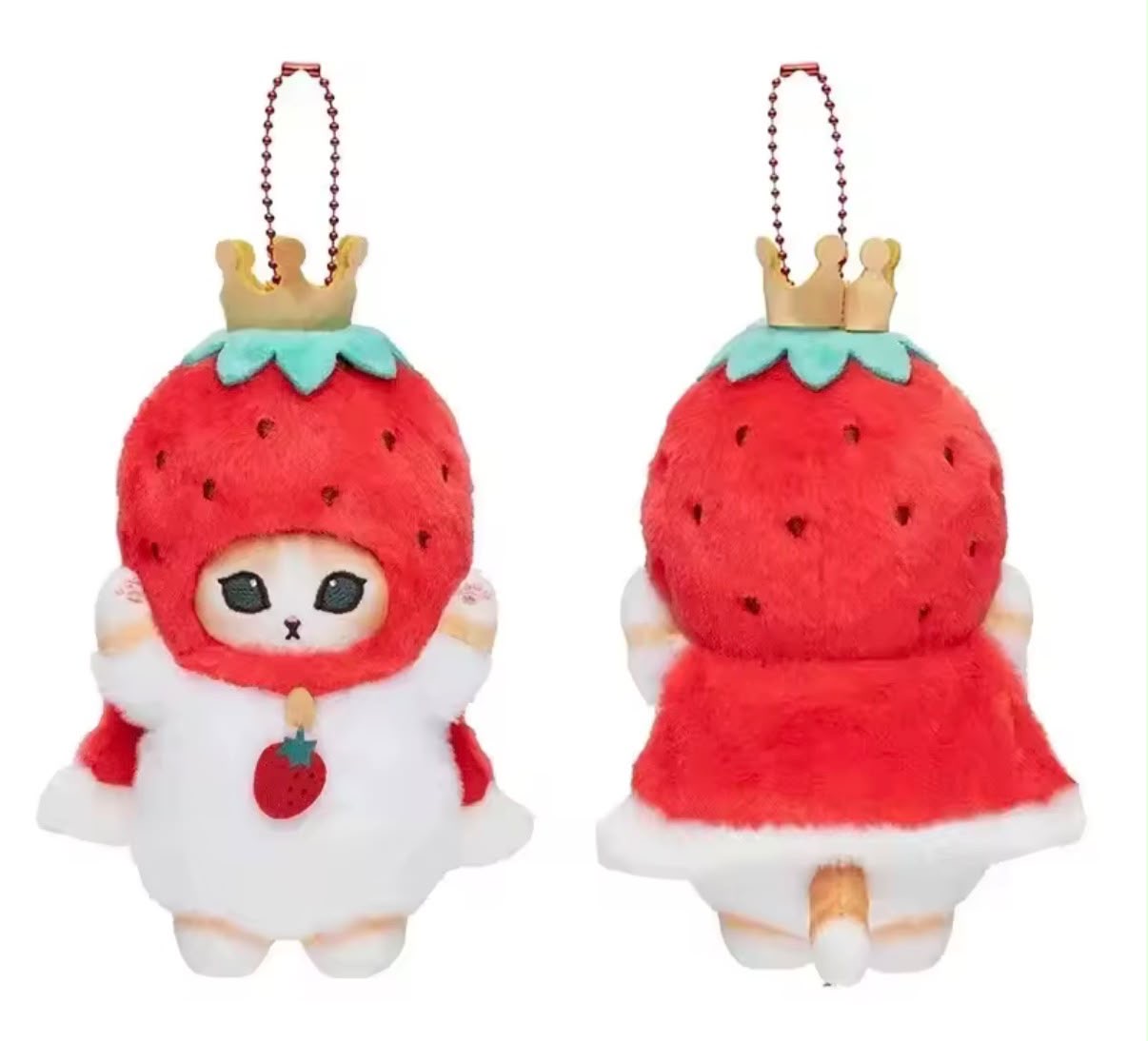 Mofusand Sanrio Plush Keychain