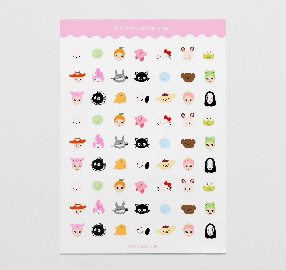 Lil Trinkets Sticker Sheet