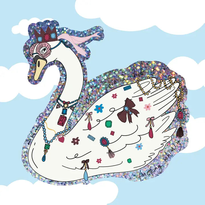 Swan Sticker