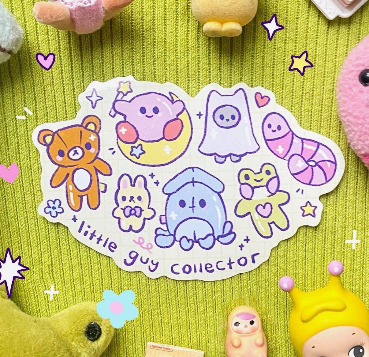 Little Guy Collector Sticker