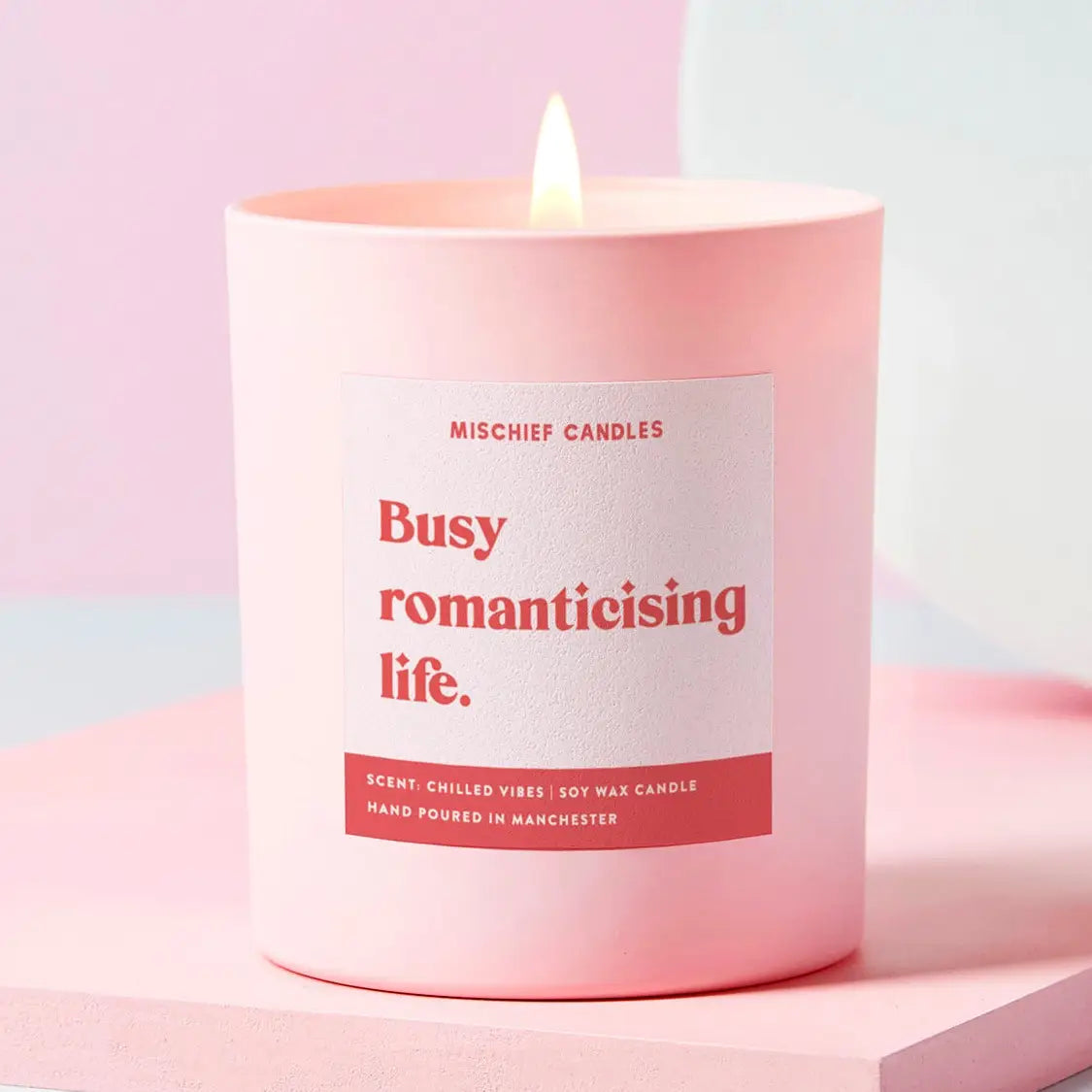 Busy Romanticising Life Candle