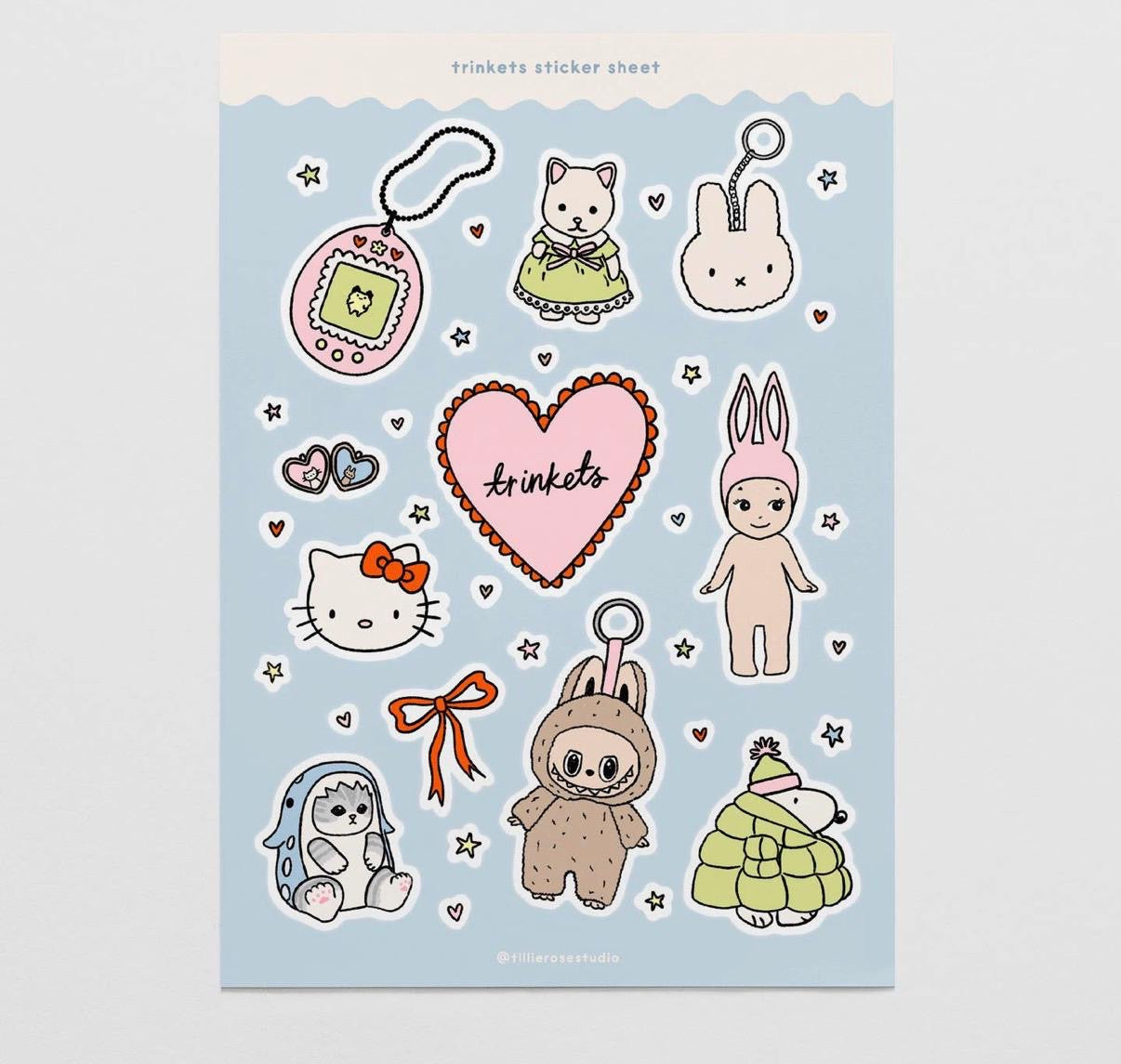 Trinkets Sticker Sheet